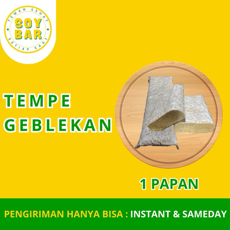 

Tempe Geblekan ( Lebih Panjang ) | 1 Papan | Soybar