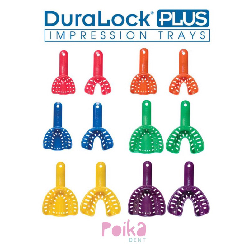 Sendok Cetak Duralock / Sendok Cetak Gigi / Impression Tray Dental