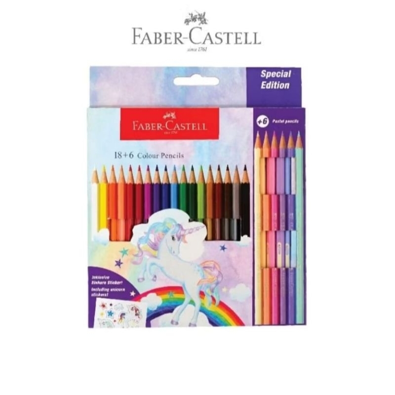 

Pensil Warna 24 Faber castell 115128 UNICORN