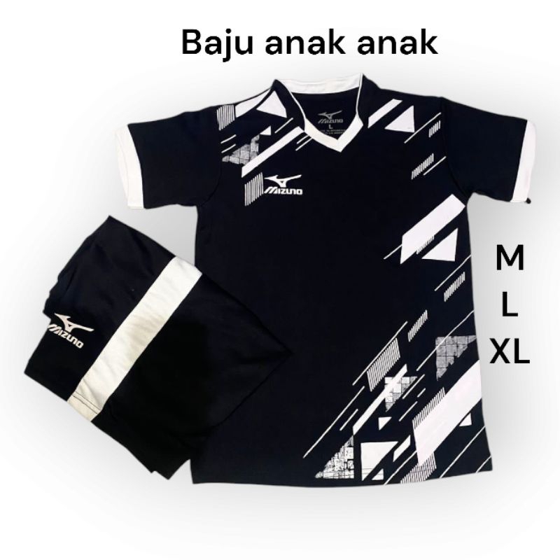 Baju setalan anak anak SD usia 5-14th sepak bola voli badminton