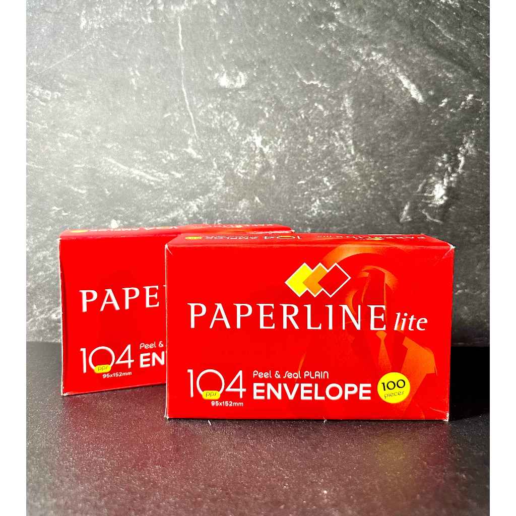 

(2 PAK)AMPLOP PAPERLINE 104 PPS LITE / UK 95 X 152