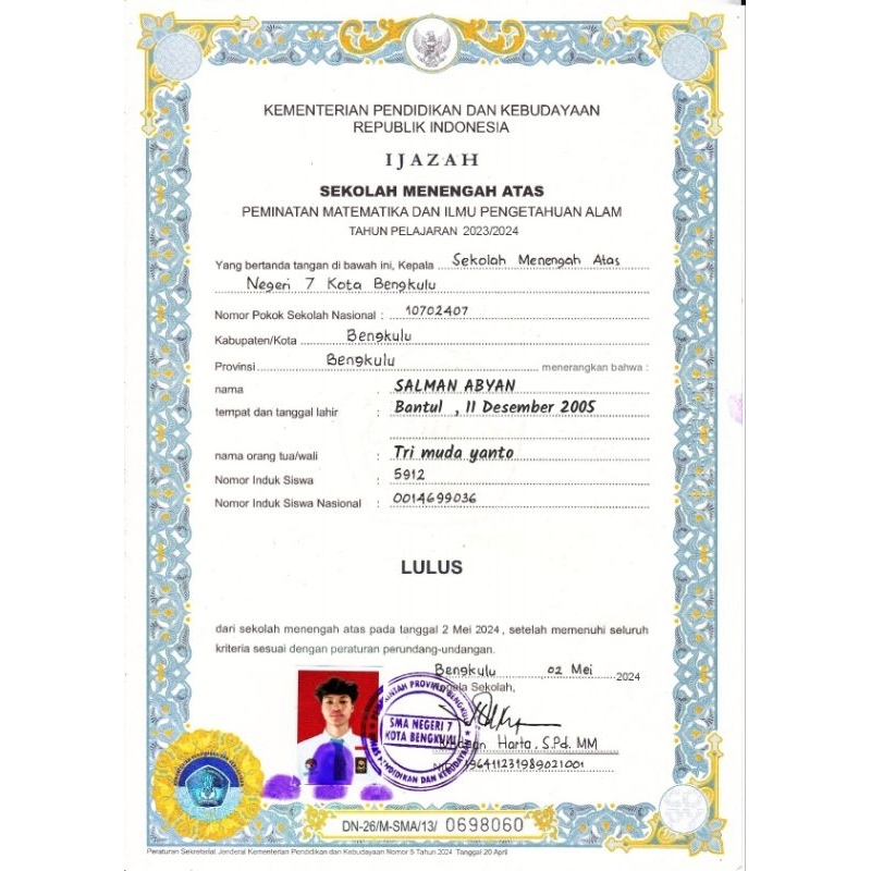 

kertas melamar kerja