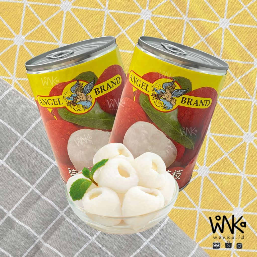 

Angel Lychee in Syrup - Buah Leci Dalam Sirup - Buah Lychee Kaleng