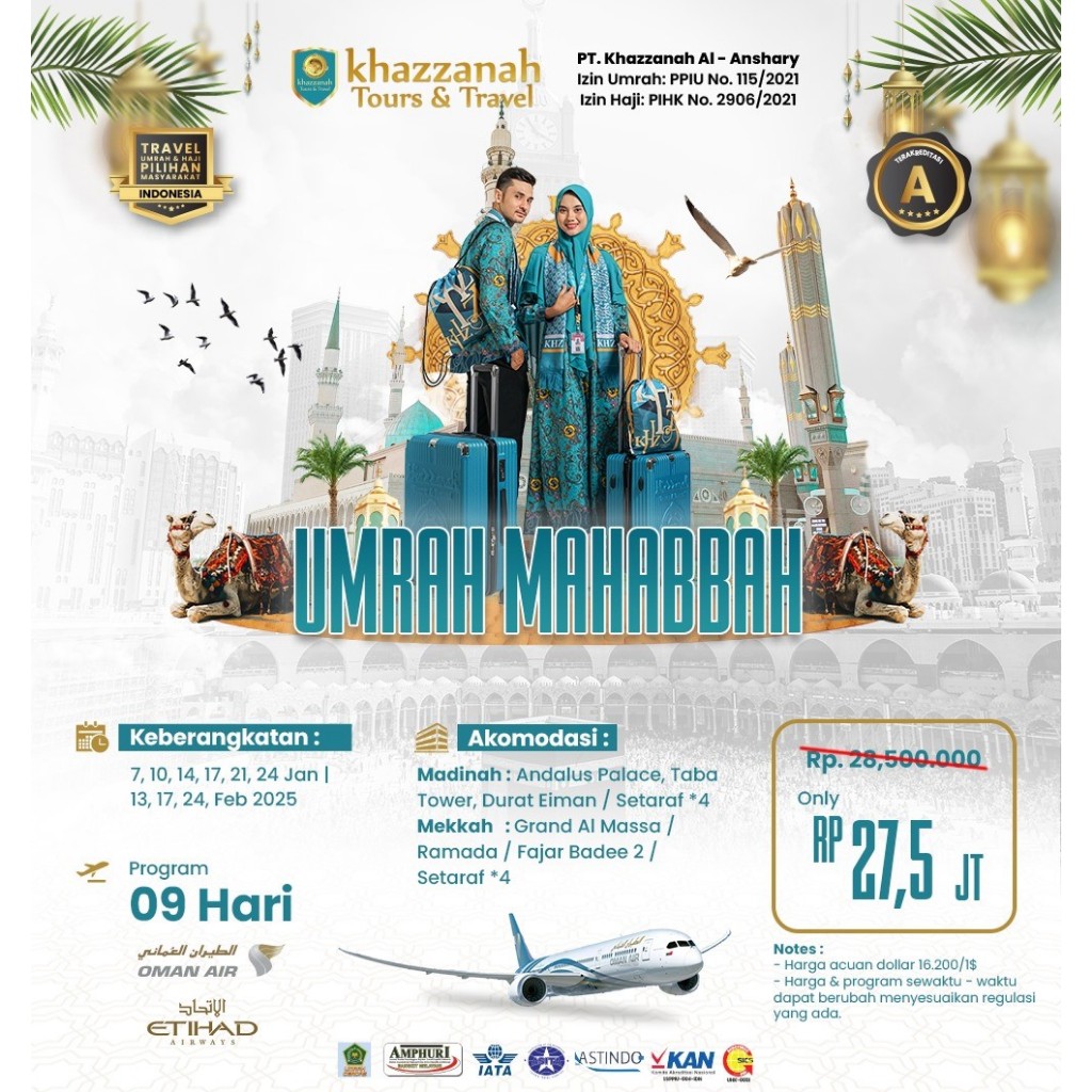 UMRAH MAHABBAH BY OMAN AIR