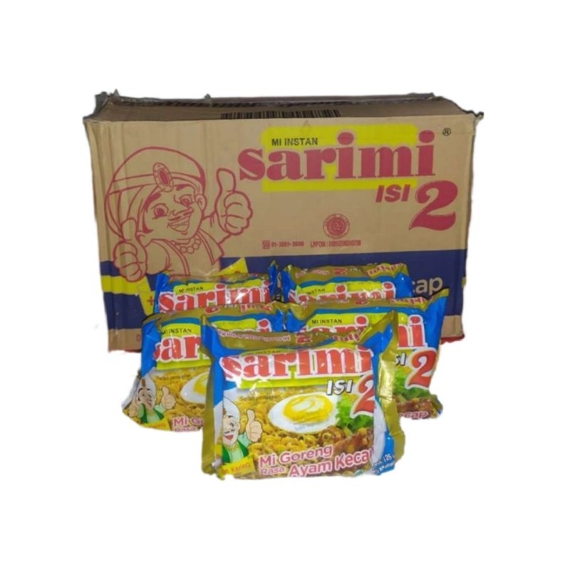 

Mi Instan Sarimi Isi 2 Mi Goreng Rasa Ayam Kecap (1 dus/24 pcs)