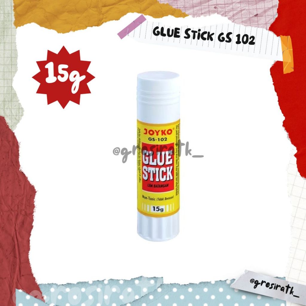 

JOYKO - Lem Kertas Glue Stick GS 102 - 15 gr - Pcs