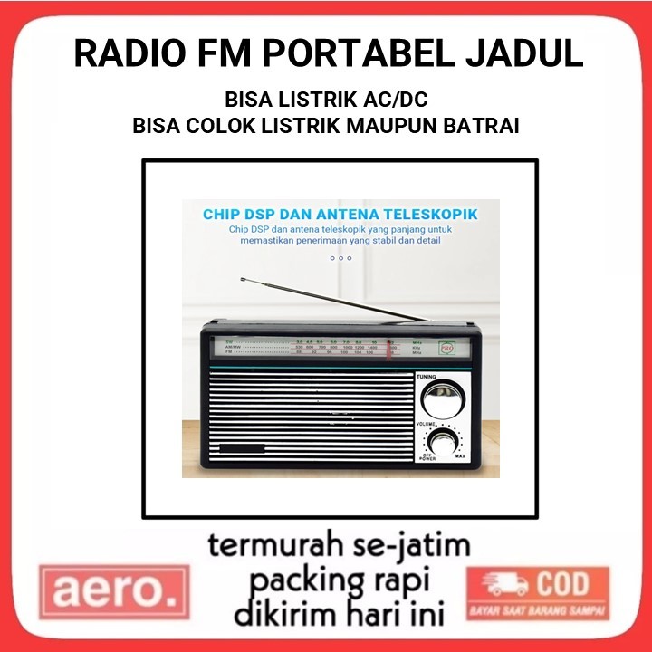 RADIO FM PORTABEL JADUL International AM, FM, SW/ RADIO KLASIK JADUL DAN AWET