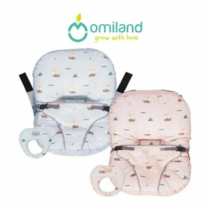 Omiland - Sofa Bayi Cow, Fox & Panda Series