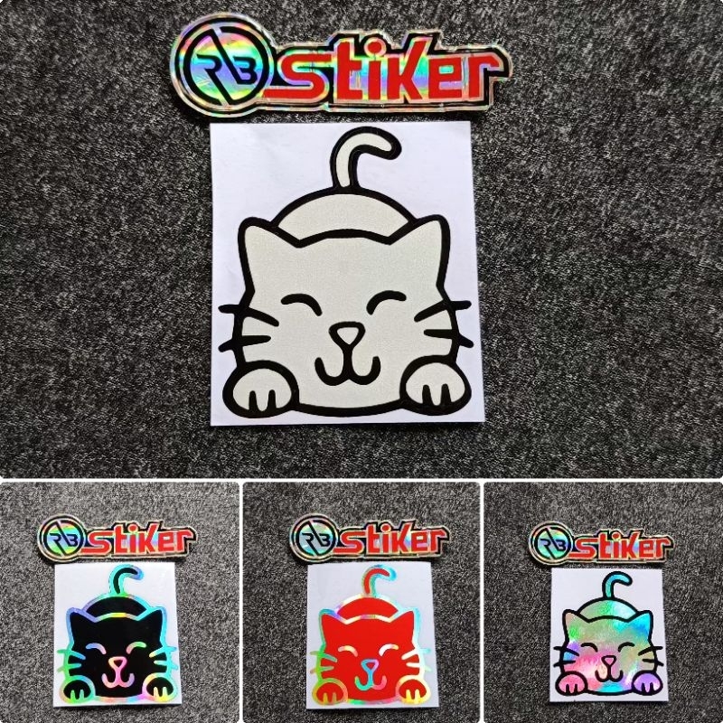 

Stiker cutting Kucing lucu