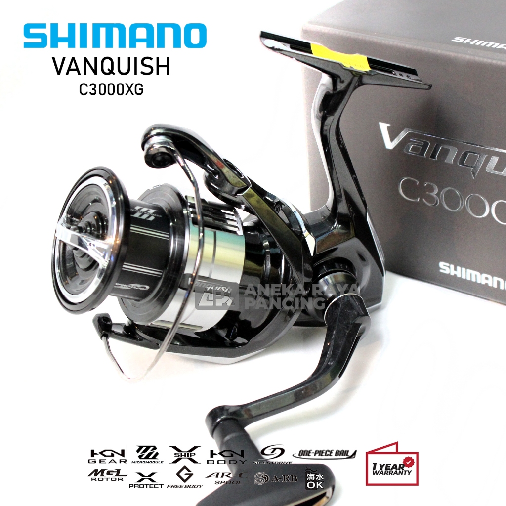 REEL SHIMANO 23 VANQUISH ALL SIZE | RIL SHIMANO SPINNING TERINGAN | RIL SHIMANO TERBARU | RIL SHIMAN