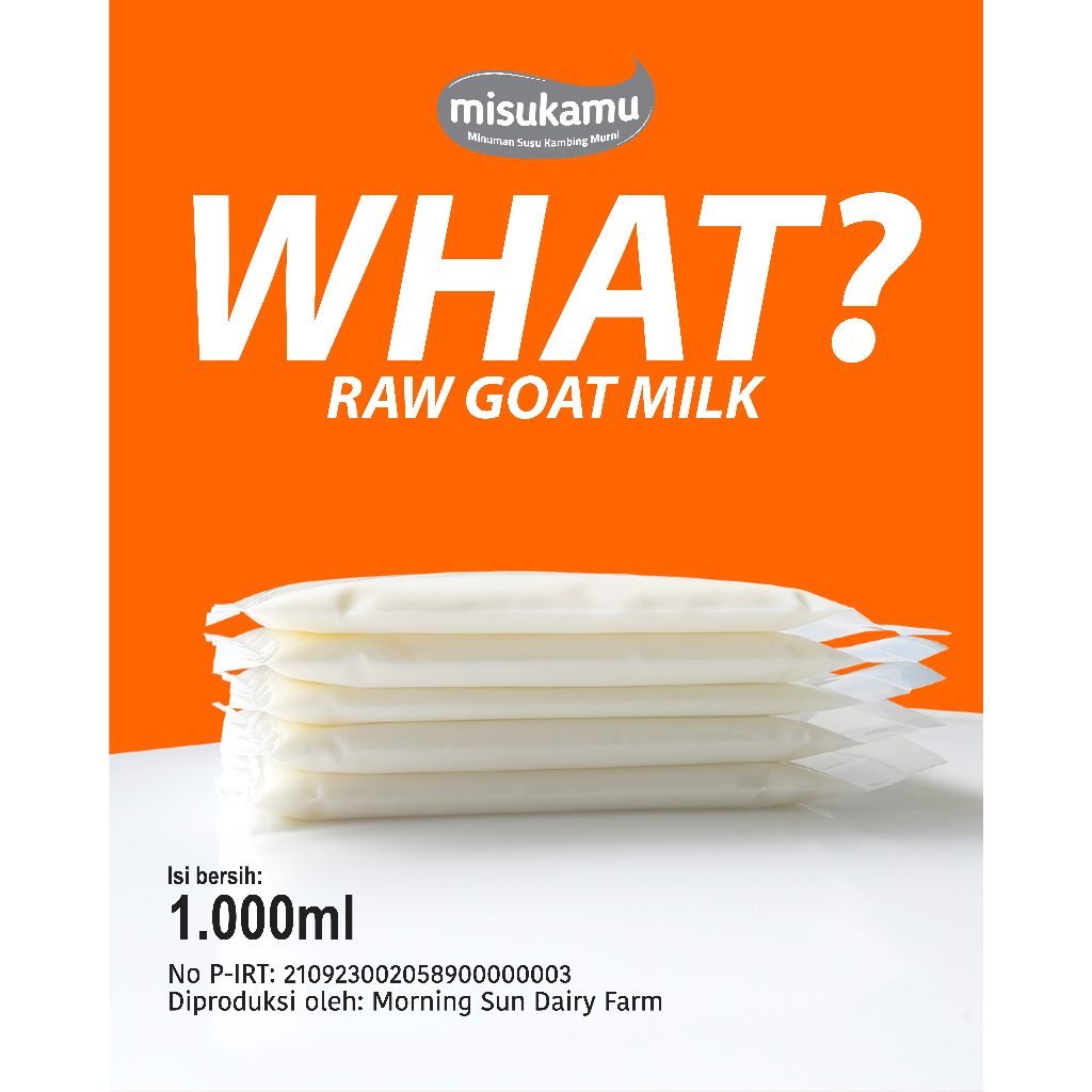 

Susu Kambing Murni Kemasan 1 lliter | Pesanan Sameday