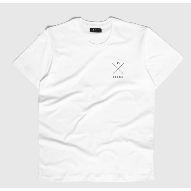 Simple Eisee T-Shirt Putih Eisee combed 24s