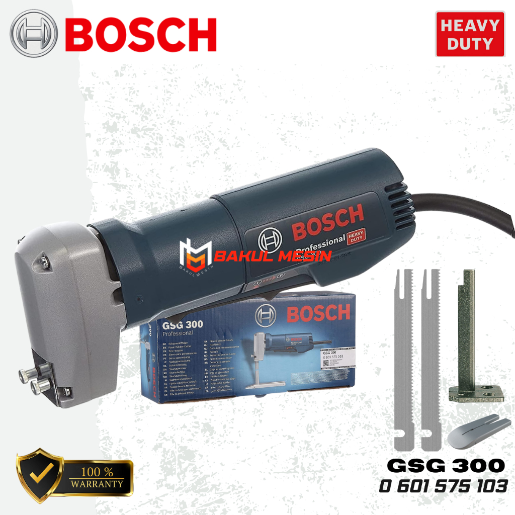 Gunting plastik Karet DLL Foam Rubber Cutter GSG 300 BOSCH GSG 300
