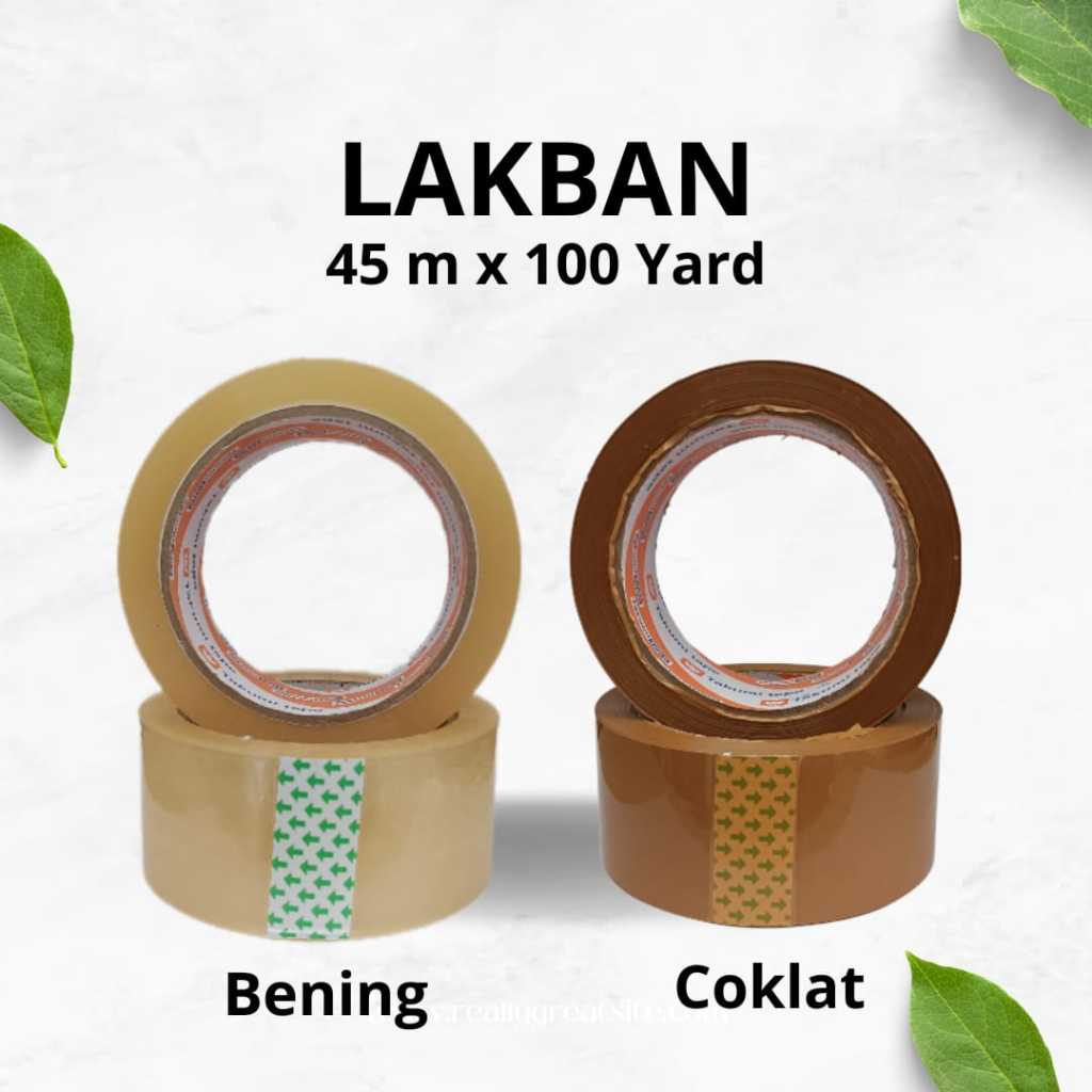 

LAKBAN EKONOMIS 45 MM x 100 YARD