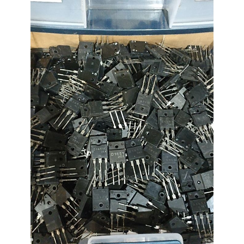 TRANSISTOR HORIZONTAL D1651 ORI CABUTAN