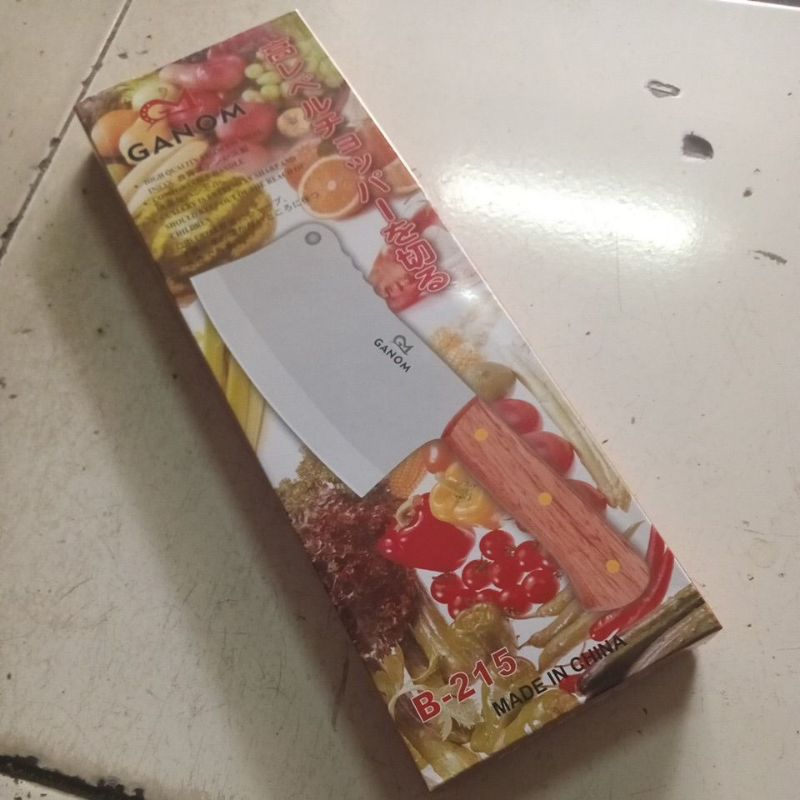 pisau daging stenlis tebal/pisau tulang ayam/pisau babi tebal