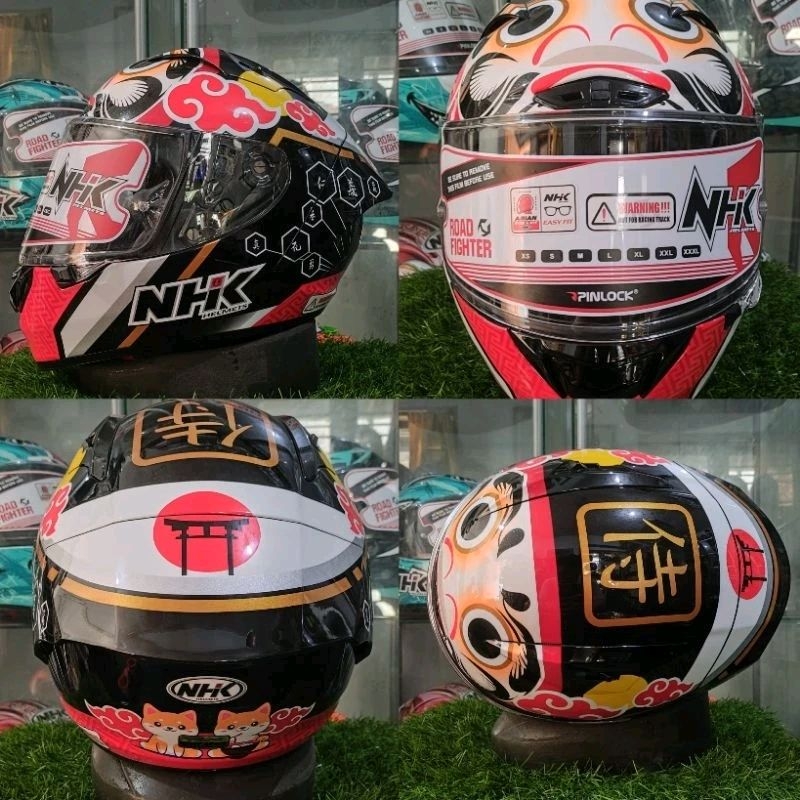 NHK GP R TECH STREET MOTIF MIHAIL2 BLACK RED ORIGINAL NHK