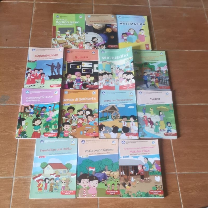 

BUKU TEMATIK TERPADU KURIKULUM 2013 UNTUK KELAS 3 DAN 6 SD/MI