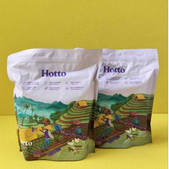 

Hotto Purto 16 Sachet Pouch Multigrain with Purple Potato Fiber Drink