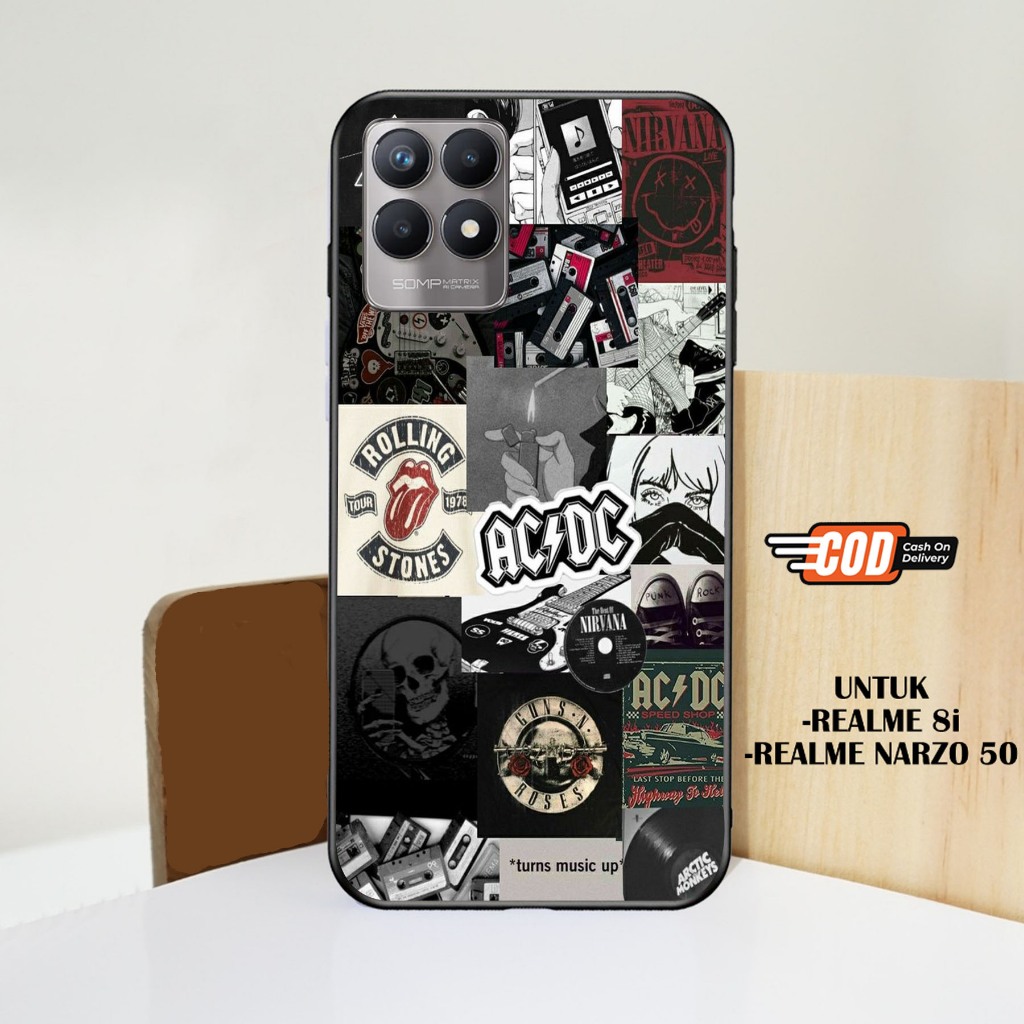 CASE GLOSSY REALME 8i || REALME NARZO 50 dan ALL TYPE SMARTPHONE & ANDROID Bisa request tipe Cassing
