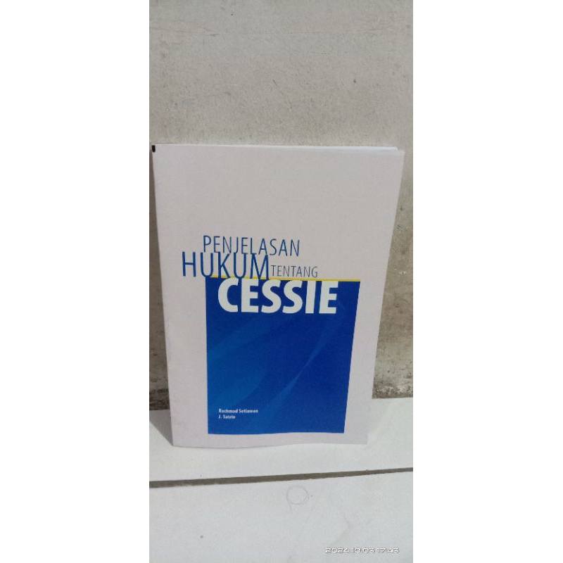 penjelasan hukum tentang Cessie