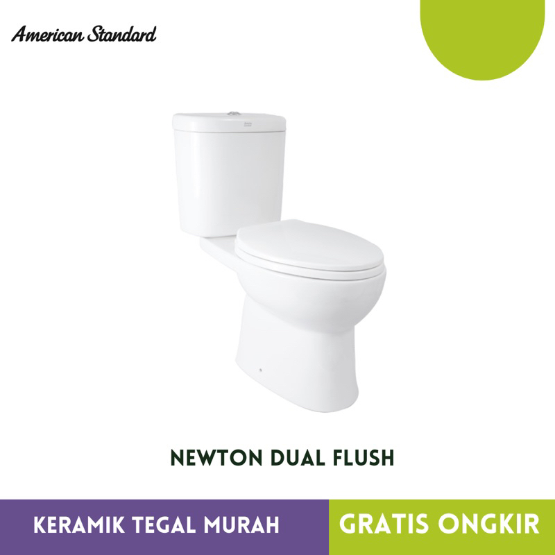 CLOSET KLOSET TOILET DUDUK AMERICAN STANDARD NEWTON CCST WHITE