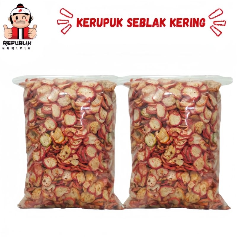 

500gr KERUPUK SEBLAK KERING