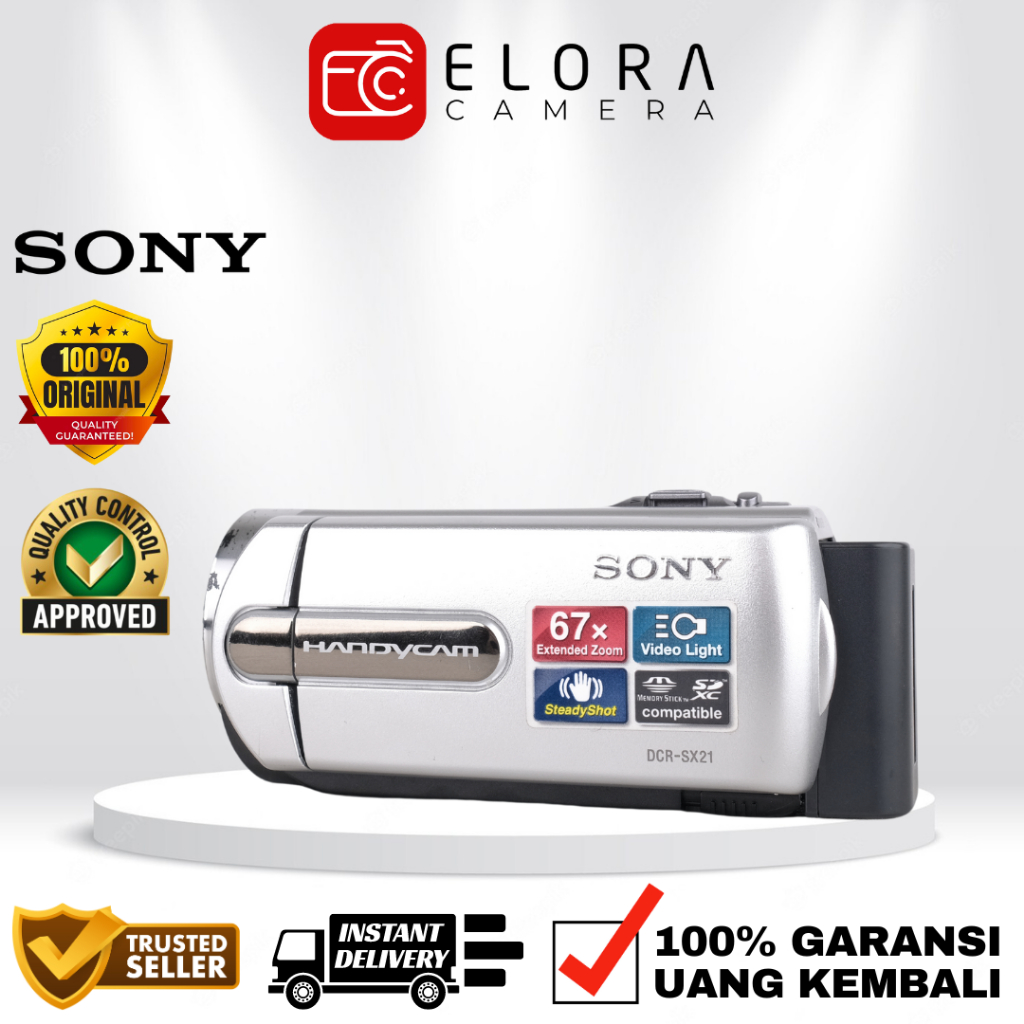 Handycam Sony DCR-SX21E / Kamera Handycam Sony DCR SX21E