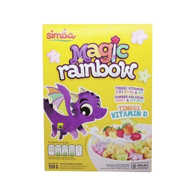 

Simba Magic Rainbow Sereal 150 gr / Sarapan Sereal Simba Magic Rainbow