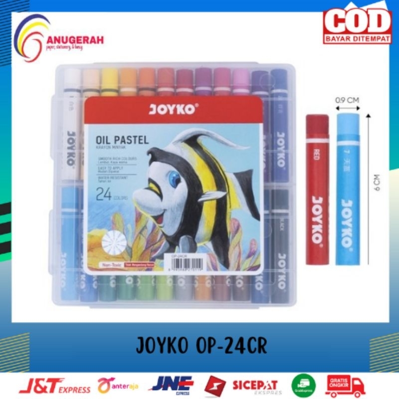 

JOYKO OIL PASTEL OP-24CR ROUND (PCS)
