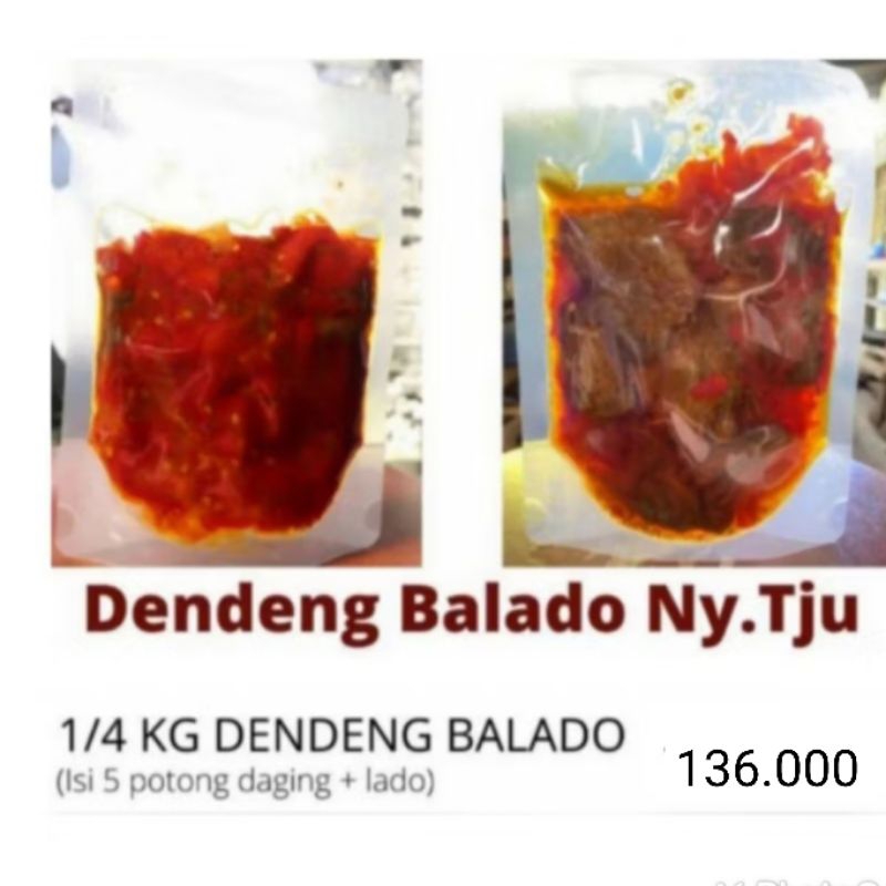 

Dendeng Balado Ny.Tju Asli Padang