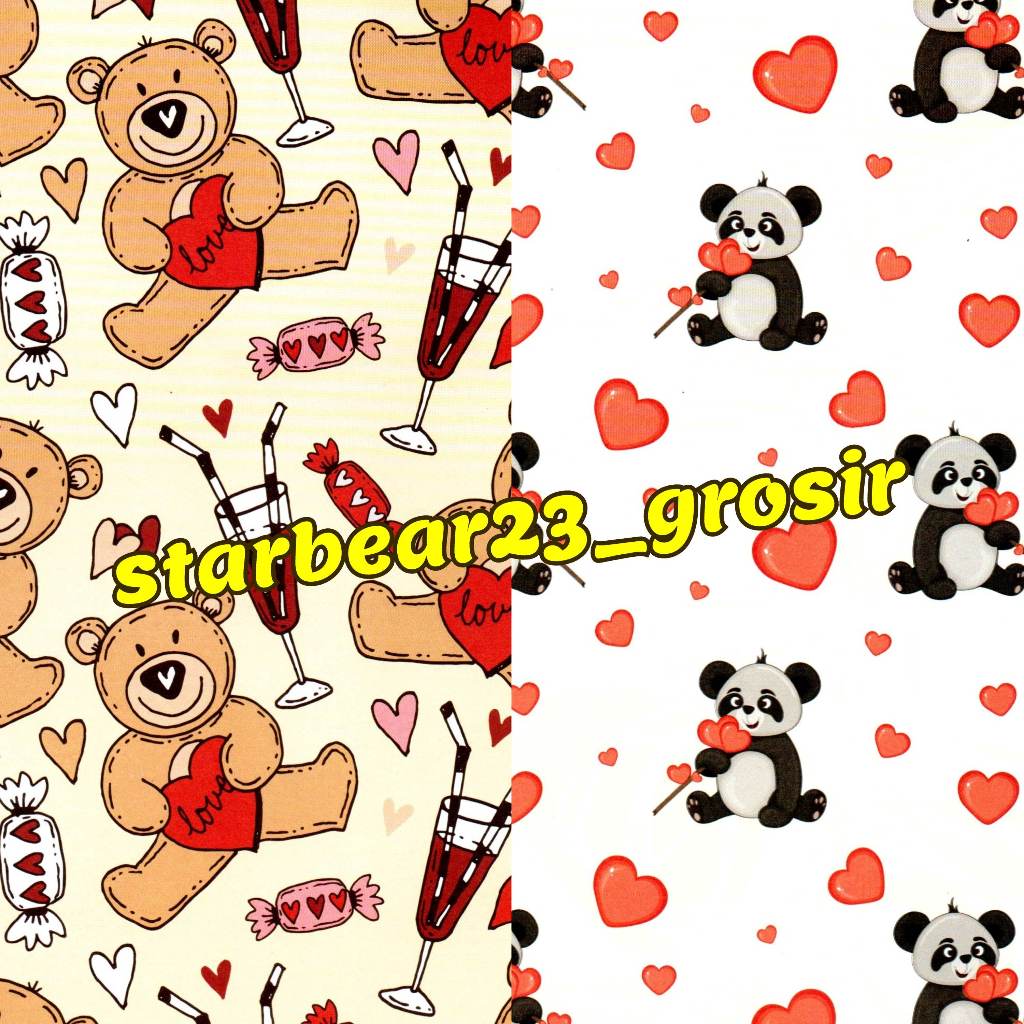 

Kertas kado Doff Candy Bear Sansanwawa