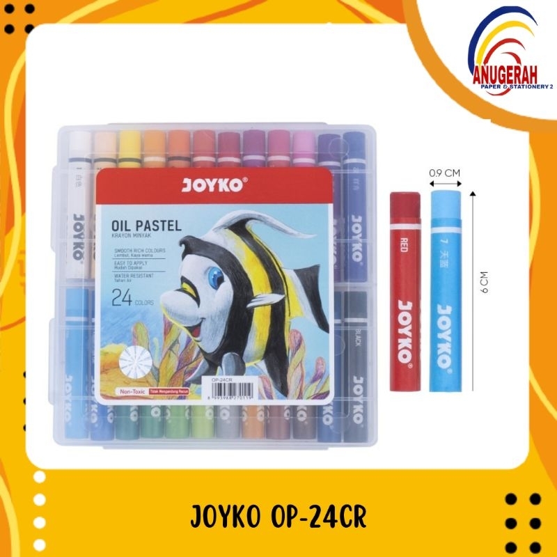

JOYKO OIL PASTEL OP-24CR ROUND (PCS)