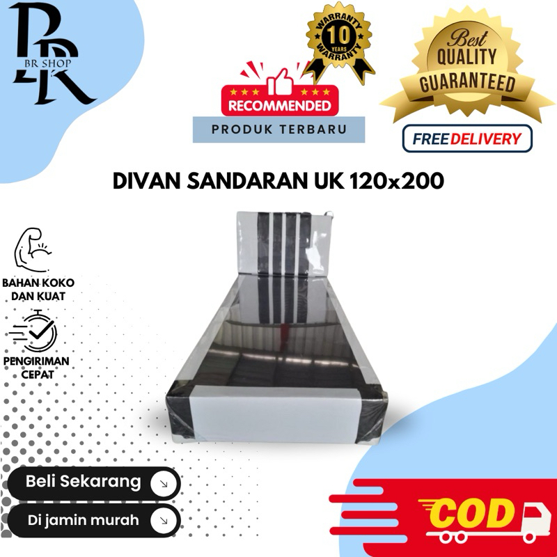 Divan sandaran uk 120x200
