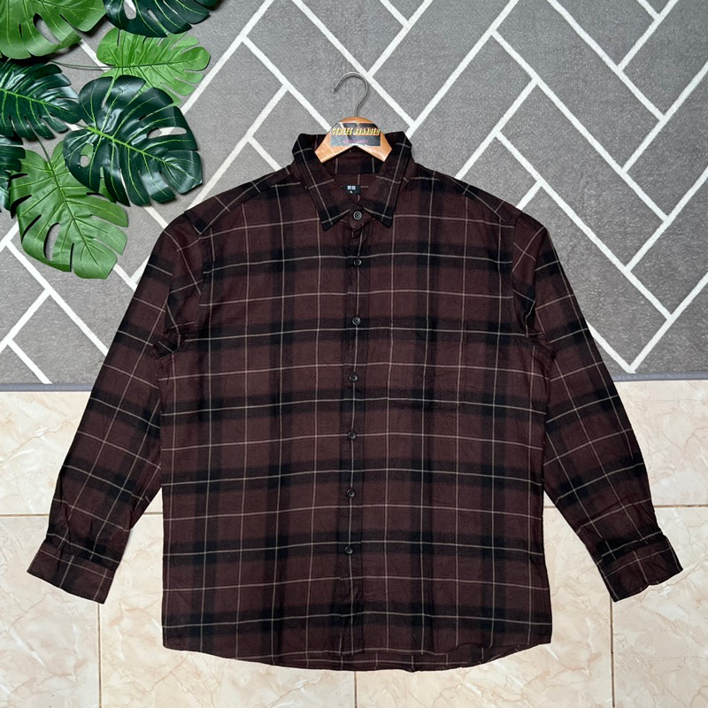 Flannel Uniqlo | Kemeja Flannel Uniqlo | Flanel Uniqlo | Kemeja Flanel Uniqlo | Uniqlo Flannel Shirt
