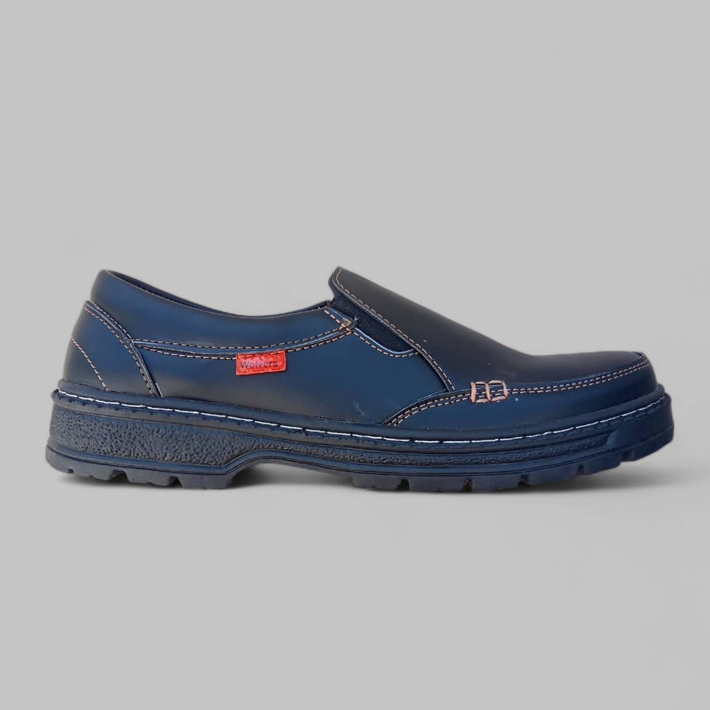 Wolvers sepatu kerja outdoor pria slip on