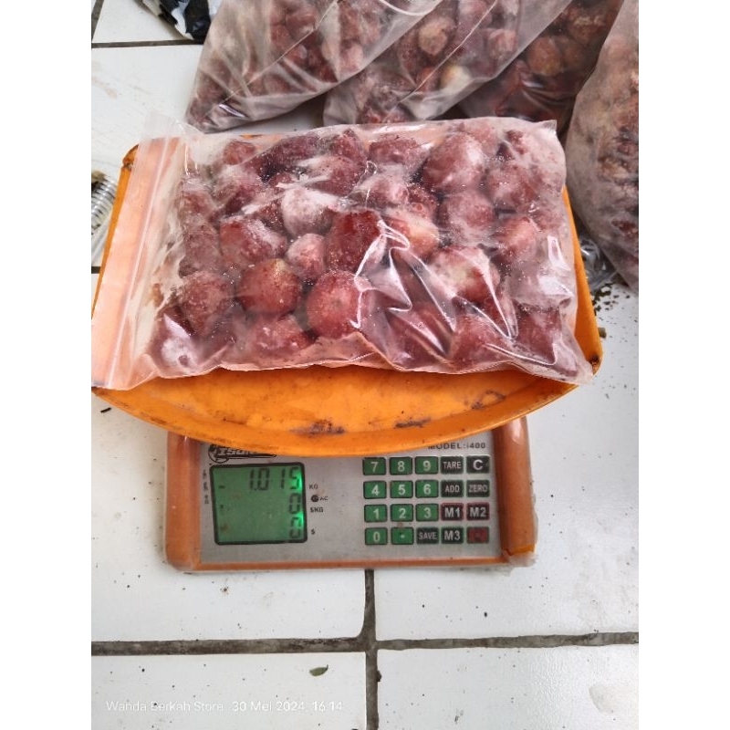 

strawberry Frozen kemasan 1kg