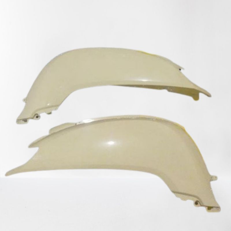 WIN - Cover Body Belakang Kanan Kiri Honda Scoopy All New Esp Warna Crem Tahun Motor 2017- 2020 Merk