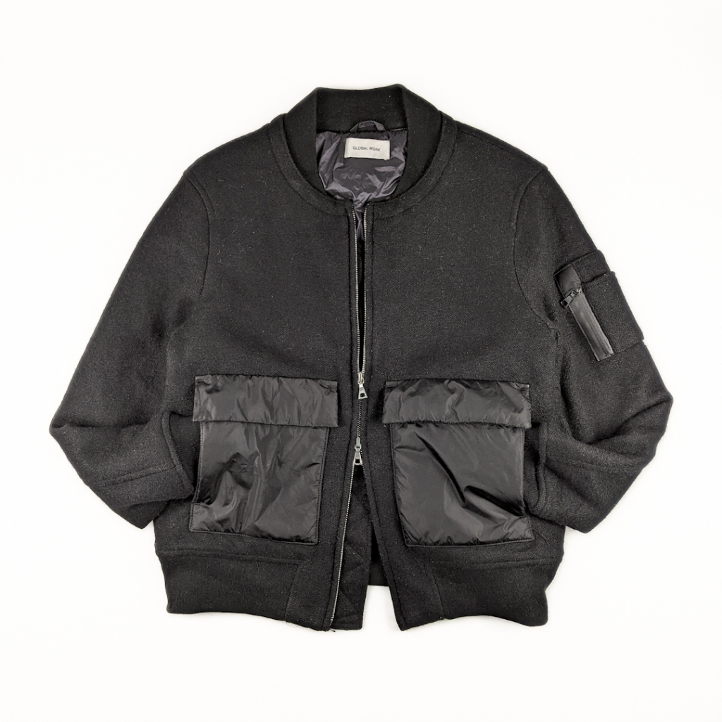 GLOBAL WORK Bomber Jacket Thrift