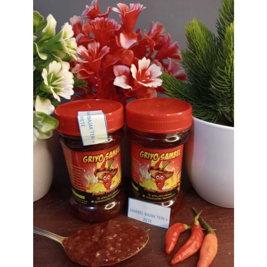 

Sambel bajak teri 150 GRAM HOME MADE MAZFOOD