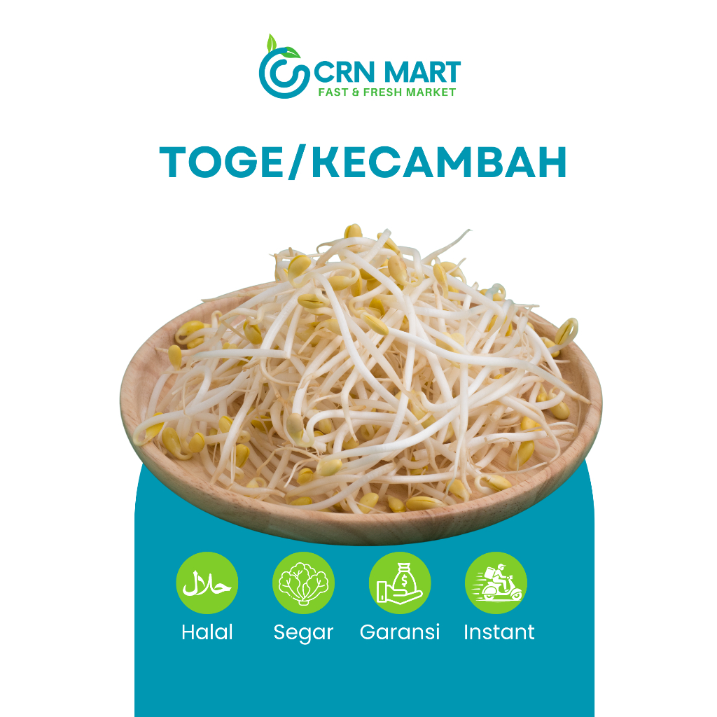 

CRN MART - Toge Segar/Sayuran Segar/Tauge Fresh/Kecambah Segar