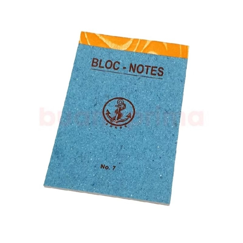 

Block Notes ukuran saku no 7
