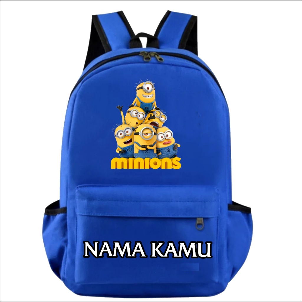 Tas Minion Ransel Anak Sekolah Laki Laki Perempuan SD SMP SMA Bagpack