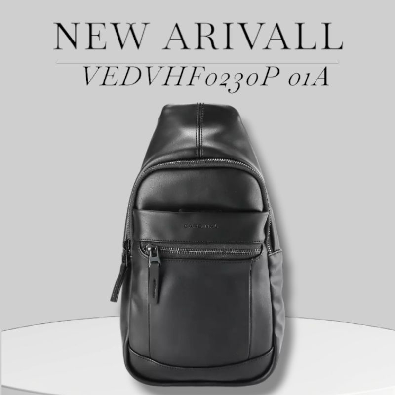 CARDINAL Tas Selempang Pria Hitam || Sling Bag CARDINAL || CAR 144