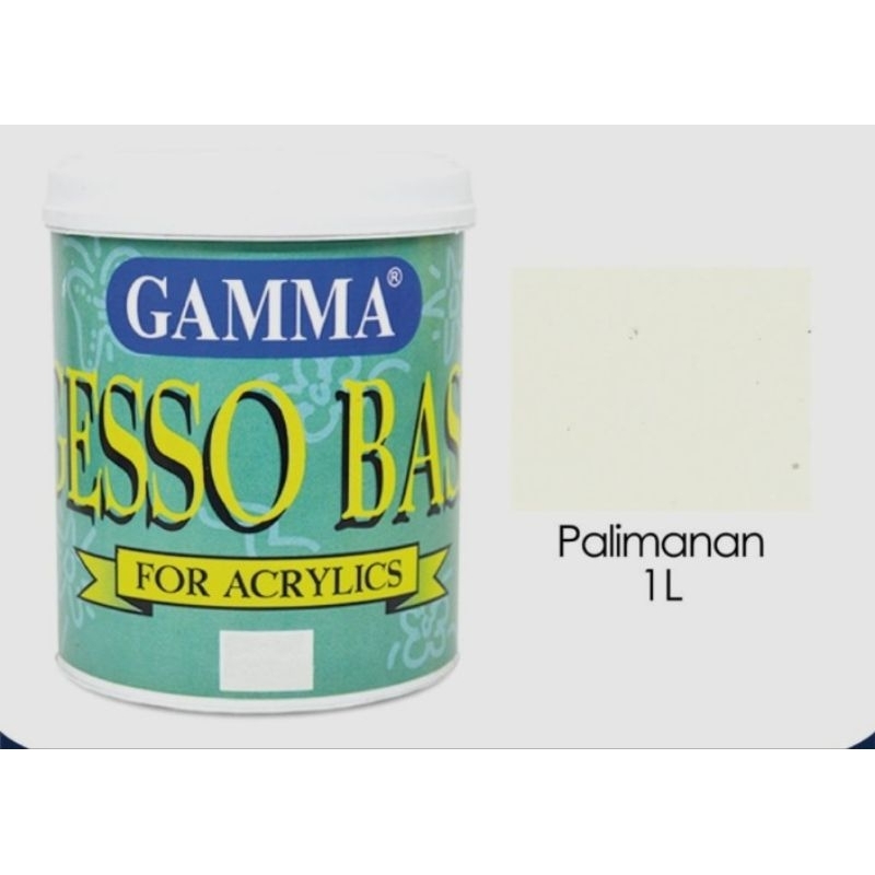 GAMMA GESSO-CAT DASAR TEXTURE-CAT DASAR SPESIAL EFFECT-GAMMA PAINT-2,5Ltr