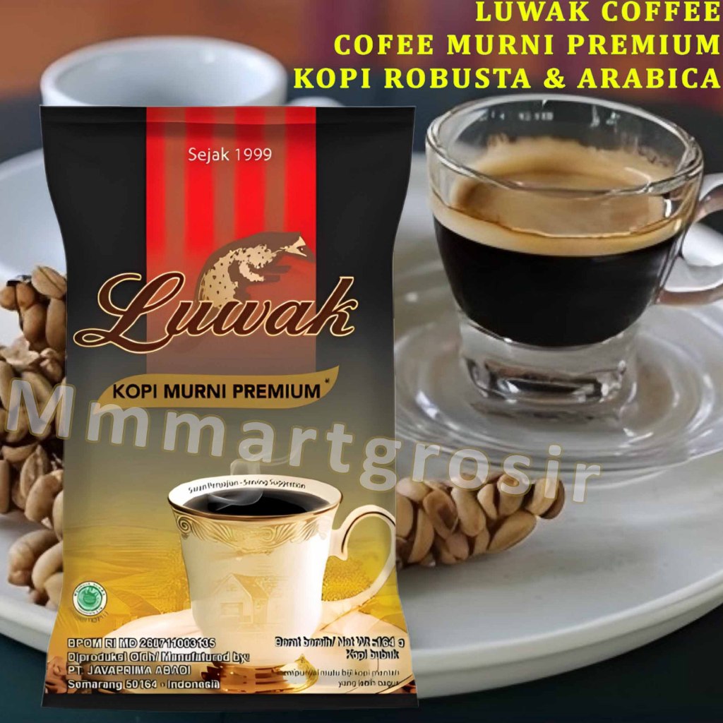 

Luwak Coffee / Minuman Coffe Murni Premium / Kopi Robusta & Arabica / 120gr