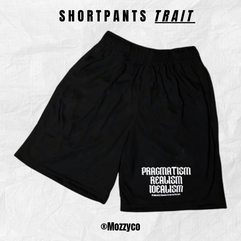 MOZZYCO - SHORTPANTS WIZARD BLACK CELANA PENDEK WIZARD PRIA DAN WANITA [UNISEX]