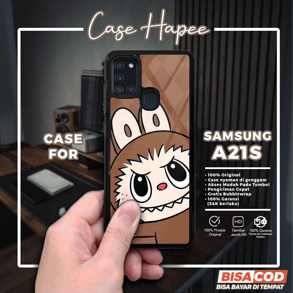 Case Samsung A21S Casing Samsung A21S [LBBU] Casehapee Case Glossy Case Aesthetic Custom Case Premiu