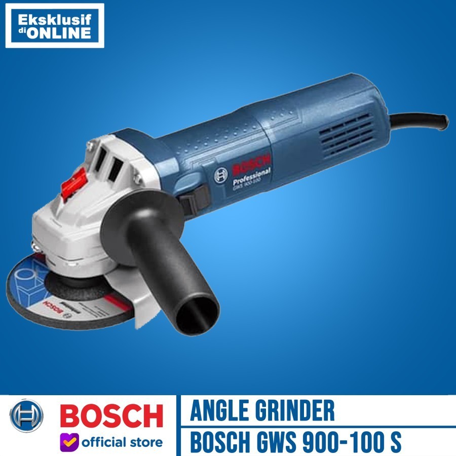 Bosch GWS 9-100S Mesin Gerinda 4"
