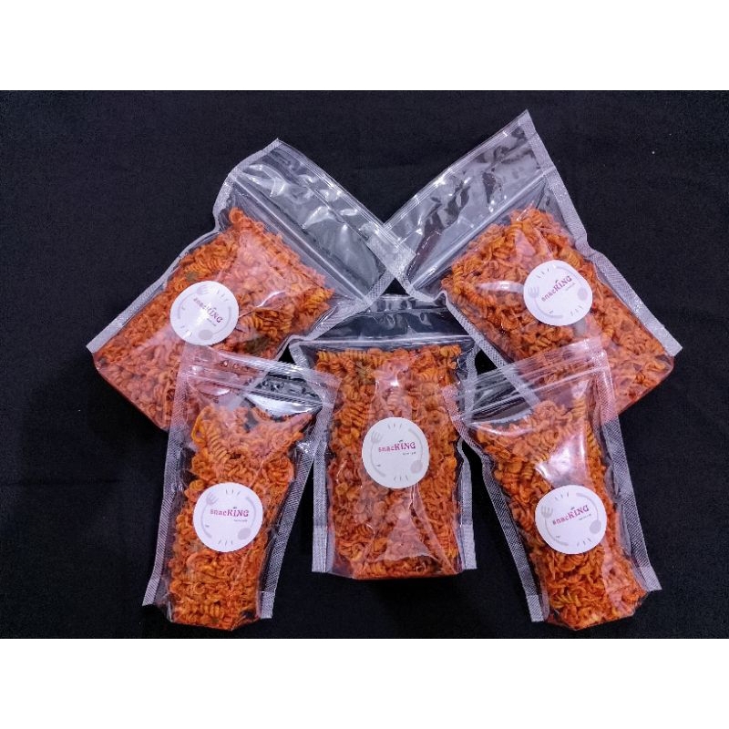 

MAKARONI SPIRAL PEDAS DAUN JERUK 250 gram